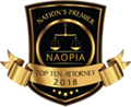 Logo Recognizing The Injury and Disability Law Center's affiliation with NAOPIA