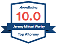 Logo Recognizing The Injury and Disability Law Center's affiliation with AVVO Top Attorney